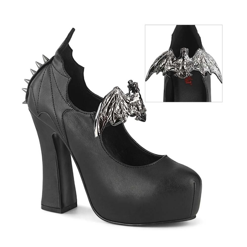 Demonia demon-18 bat platform heels size 7